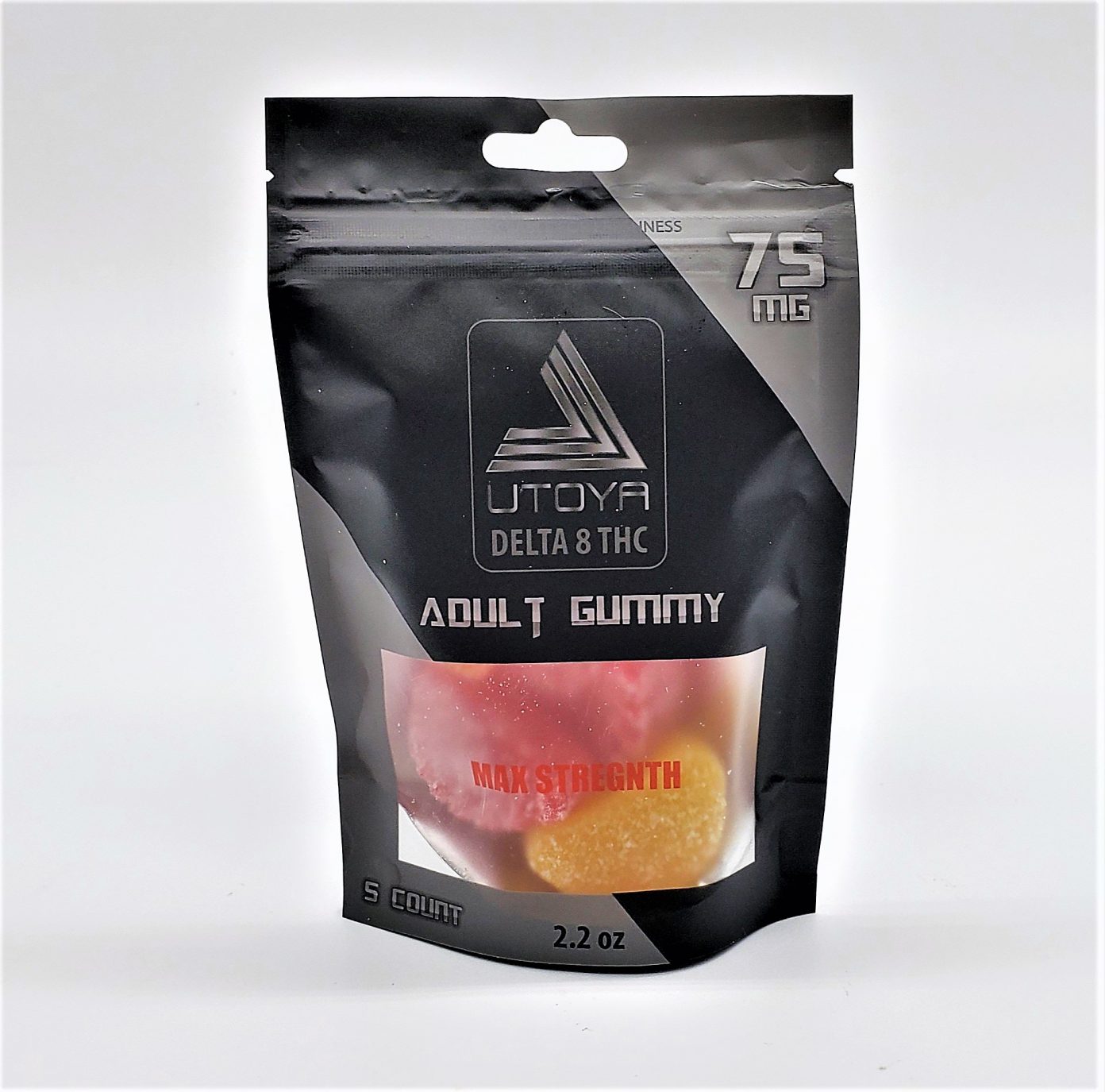 Utoya Delta 8 Gummy Fruit Slices 75mg 5ct - CBD Gummies