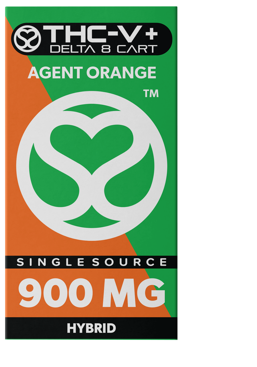 Single Source Delta 8 Thcv Vape Cartridge 1g Agent Orange Dr Ganja