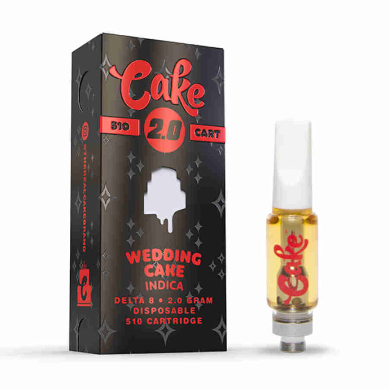 Cake Delta 8 Vape Cartridge Wedding Cake 2g Dr Ganja