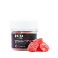 Highly Concentr8ed HHC Gummies Strawberry Punch 500mg 10ct
