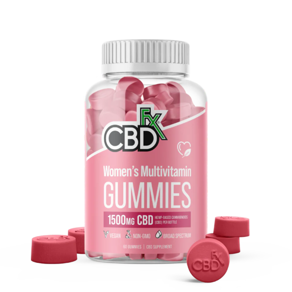 CBDfx CBD Gummies Multivitamin Women 1500mg 60ct