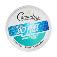Cannadips Go Fuel CBG Pouches Mint 150mg 15ct