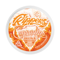 Cannadips Rippers Delta 8 Pouches Orange Creamsicle 750mg 15ct