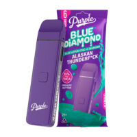 Purple Blue Diamond THCA Disposable Alaskan Thunderf*ck 6g