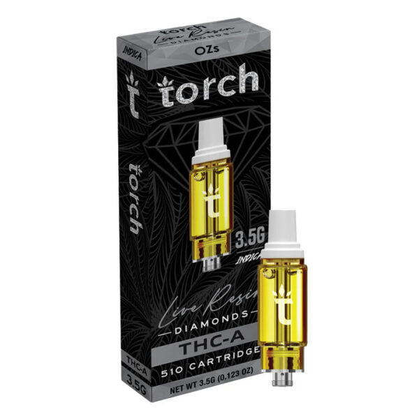 Torch Live Resin THCA Diamond Cartridge OZs 3.5g