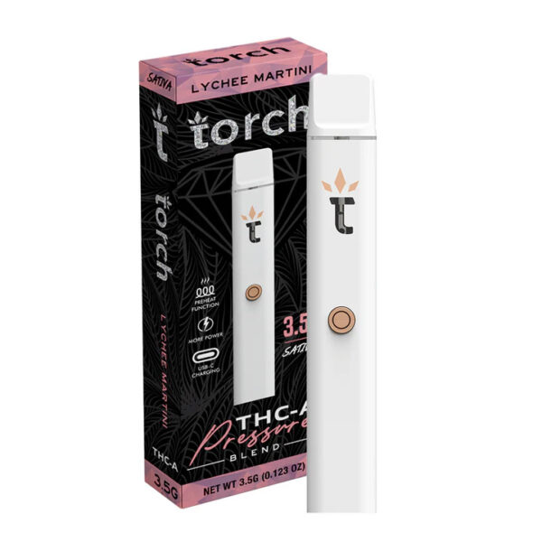 Torch THCA Pressure Blend Disposable Lychee Martini 3.5g