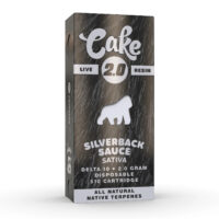 Cake Delta 10 Animal Blend Vape Cartridge Silverback Sauce 2g