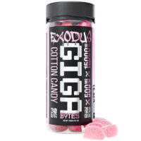 Exodus Gigabytes Gummies Cotton Candy 15000mg 30ct