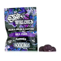 STNR Wrecked Gummies Grape 4000mg 5ct