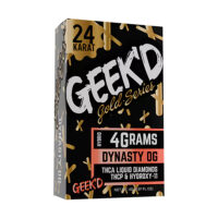 Geek’d 24k Gold Series Disposable 4g