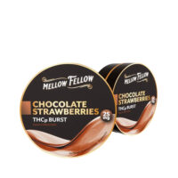 Mellow Fellow THCP Bursts Chocolate Strawberries 25mg 10ct