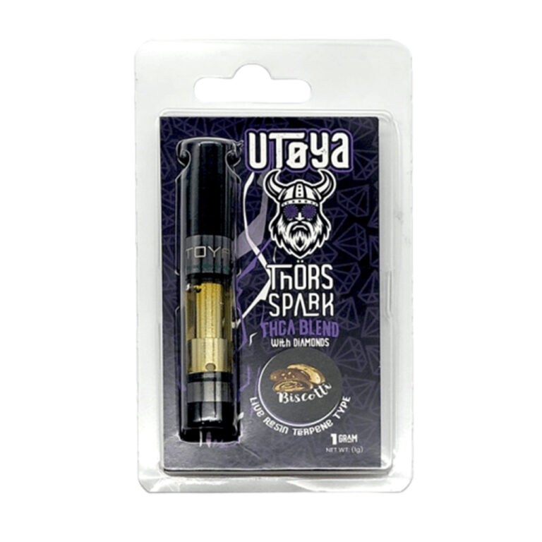 Utoya Thor’s Spark THCA Blend Cartridge 1g - Dr.Ganja